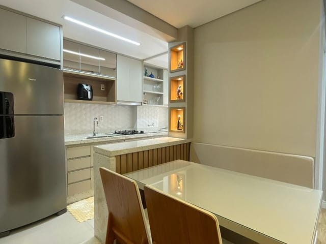 Apartamento com 60m² 2 quartos e 1 banheiro, à venda, no bairro Jardim Dona Regina em Santa Bárbara D'Oeste