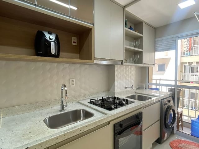 Apartamento com 60m² 2 quartos e 1 banheiro, à venda, no bairro Jardim Dona Regina em Santa Bárbara D'Oeste