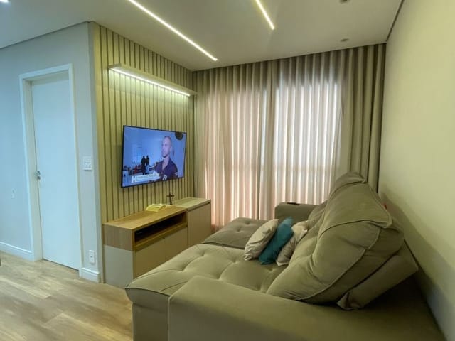 Apartamento com 60m² 2 quartos e 1 banheiro, à venda, no bairro Jardim Dona Regina em Santa Bárbara D'Oeste
