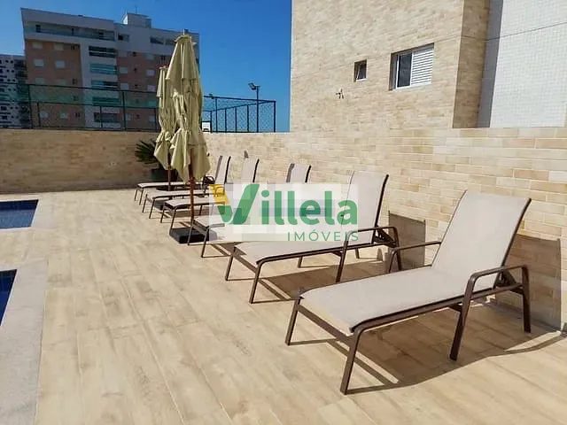 Apartamento com 73m² 2 quartos e 1 banheiro, à venda, no bairro Jardim Marina em Mongaguá