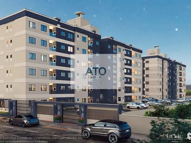 Apartamento 2 quartos e 2 banheiros, à venda, no bairro XV de Novembro em Tijucas