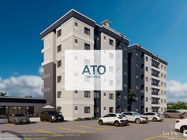 Apartamento 2 quartos e 2 banheiros, à venda, no bairro XV de Novembro em Tijucas
