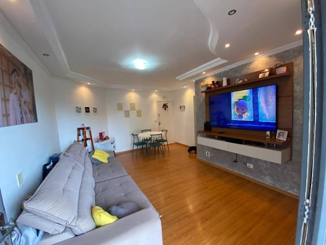 Apartamento 2 quartos e 1 banheiro, à venda, no bairro Vila Santana em Mogi das Cruzes