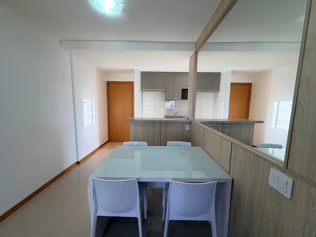 Apartamento com 56m² 2 quartos e 2 banheiros, para alugar, no bairro Norte (Águas Claras) em Brasília
