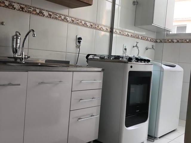 Foto do Apartamento - Apartamento com 2 dormitórios,  venda por R$ 180.000 ou aluguel por R$ 800/mês - Alto Sao Joao - Aparecida/SP | Imobiliária Domos