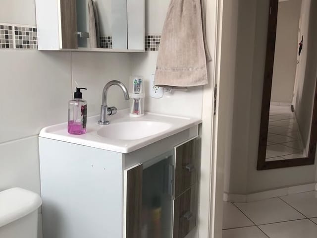 Foto do Apartamento - Apartamento com 2 dormitórios,  venda por R$ 180.000 ou aluguel por R$ 800/mês - Alto Sao Joao - Aparecida/SP | Imobiliária Domos