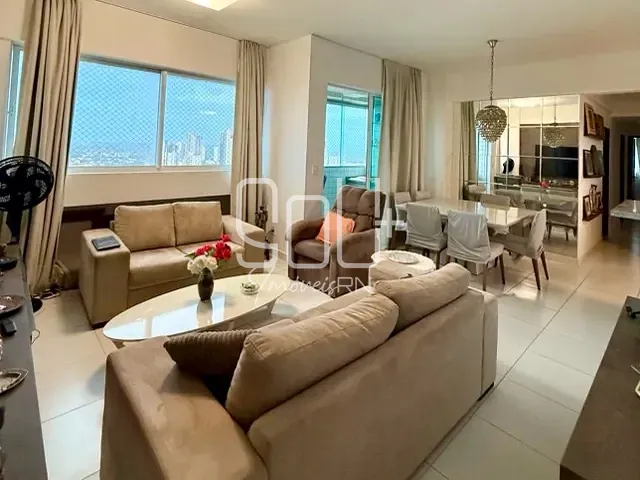Apartamento 3 quartos e 4 banheiros, à venda, no bairro Ponta Negra em Natal
