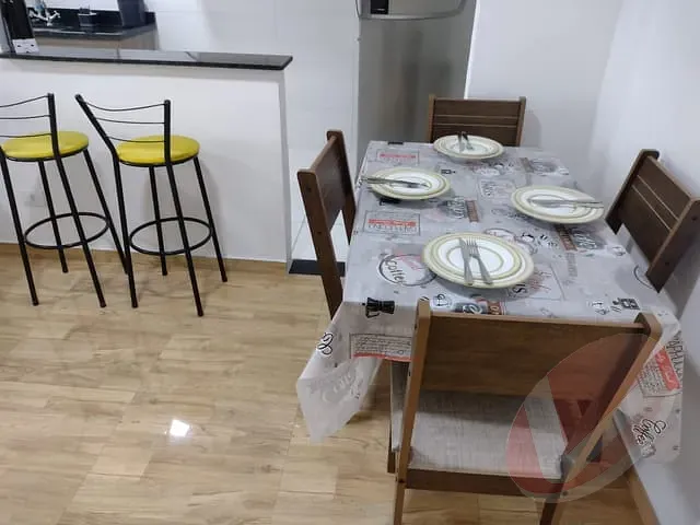 Apartamento com 75m² 2 quartos e 2 banheiros, à venda, no bairro Boqueirão em Praia Grande