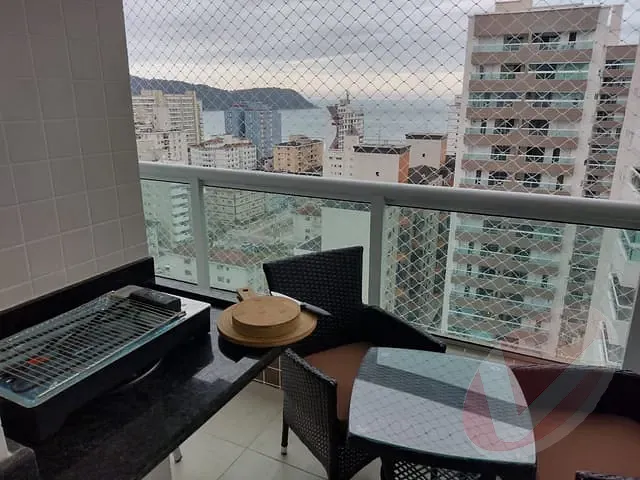 Apartamento com 75m² 2 quartos e 2 banheiros, à venda, no bairro Boqueirão em Praia Grande