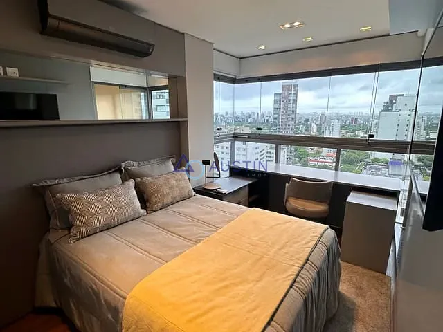 Apartamento com 69m² 1 quarto e 2 banheiros, para alugar, no bairro Pinheiros em São Paulo