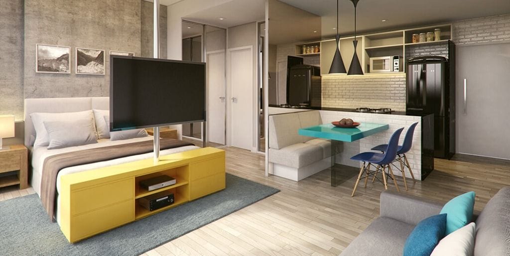 Apartamento, 1 quarto, 35 m² - Foto 2