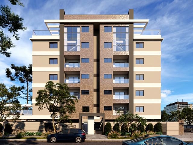 Apartamento com 130m² 3 quartos e 3 banheiros, à venda, no bairro Centro em São José dos Pinhais