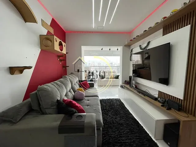Apartamento com 81m² 2 quartos e 2 banheiros, à venda, no bairro Cidade Mãe do Céu em São Paulo