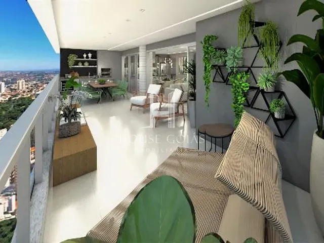 Apartamento com 201m² 4 quartos e 4 banheiros, à venda, no bairro Setor Pedro Ludovico em Goiânia