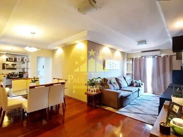 Apartamento 3 quartos e 3 banheiros, à venda, no bairro Jardim Panorama em Bauru