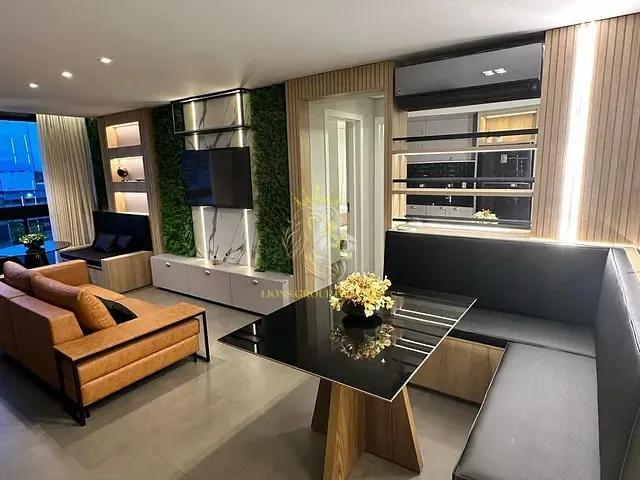 Apartamento com 125m² 2 quartos e 2 banheiros, à venda, no bairro Municípios em Balneário Camboriú