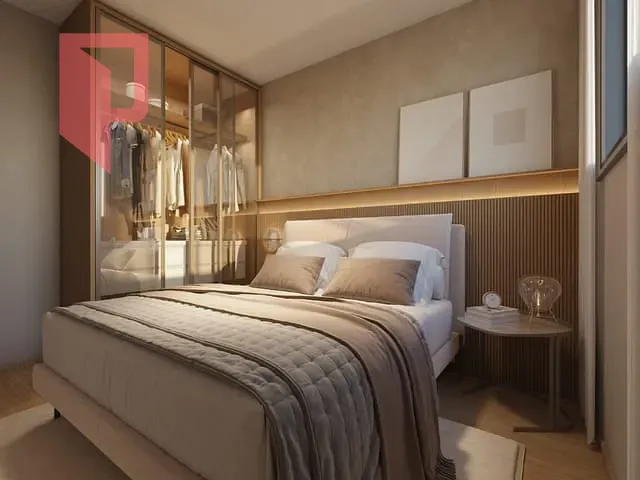 Apartamento 2 quartos e 2 banheiros, à venda, no bairro Serrano em Belo Horizonte