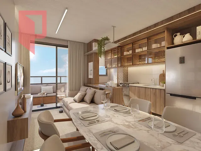 Apartamento 2 quartos e 1 banheiro, à venda, no bairro Serrano em Belo Horizonte