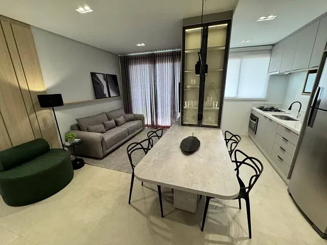 Apartamento com 64m² 2 quartos e 1 banheiro, à venda, no bairro Barra Funda em Apucarana