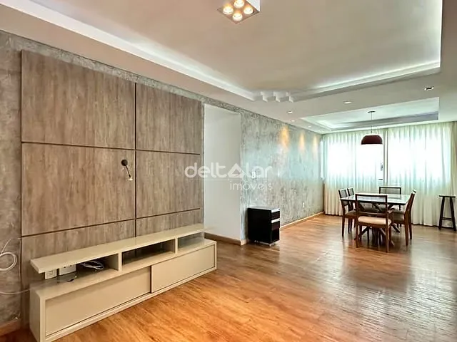 Apartamento com 120m² 3 quartos e 2 banheiros, para alugar, no bairro Vila Cloris em Belo Horizonte