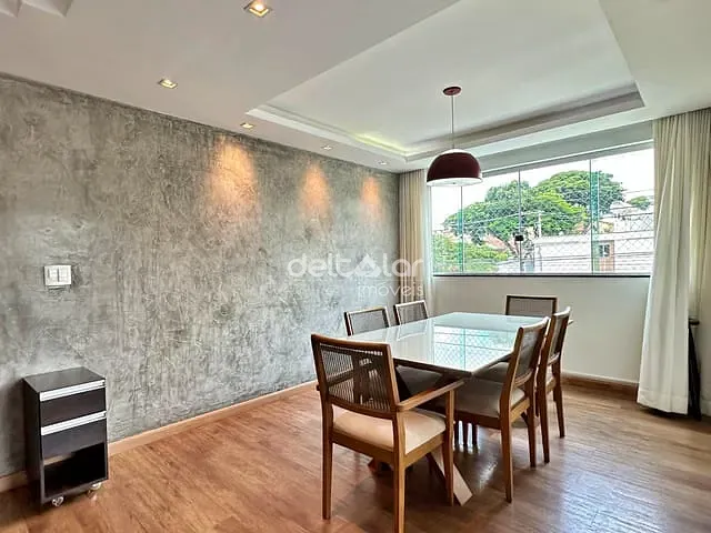 Apartamento com 120m² 3 quartos e 2 banheiros, para alugar, no bairro Vila Cloris em Belo Horizonte