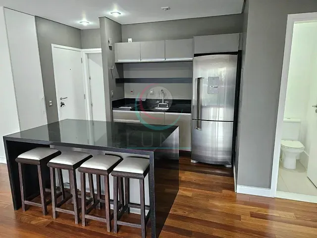 Apartamento 1 quarto e 2 banheiros, à venda, no bairro Itaim Bibi em São Paulo