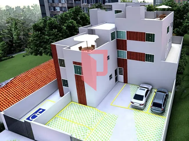 Apartamento com 72m² 3 quartos e 1 banheiro, à venda, no bairro Parque Xangri-Lá em Contagem