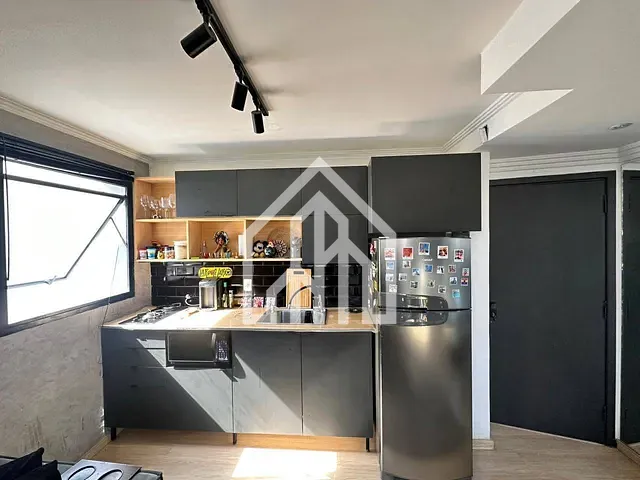 Apartamento 1 quarto e 2 banheiros, à venda, no bairro Brooklin Paulista em São Paulo