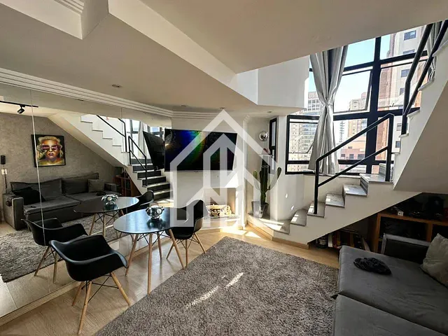 Apartamento 1 quarto e 2 banheiros, à venda, no bairro Brooklin Paulista em São Paulo