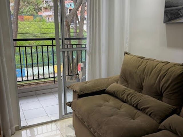 Apartamento com 48m² 2 quartos e 1 banheiro, à venda, no bairro Jardim Guarujá em São Paulo