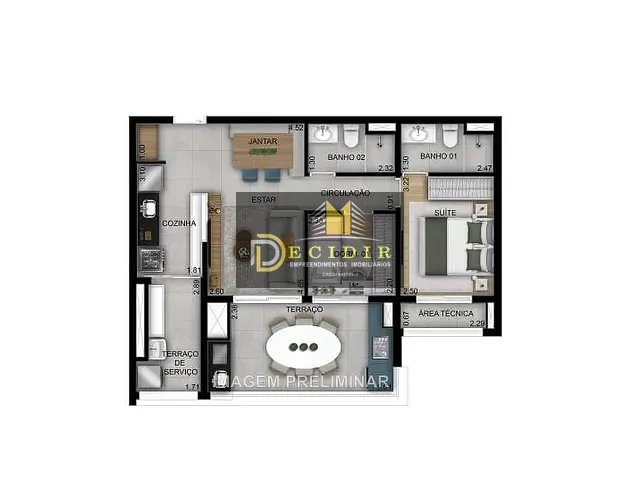 Apartamento com 69m² 3 quartos e 1 banheiro, à venda, no bairro Vila Guilhermina em São Paulo