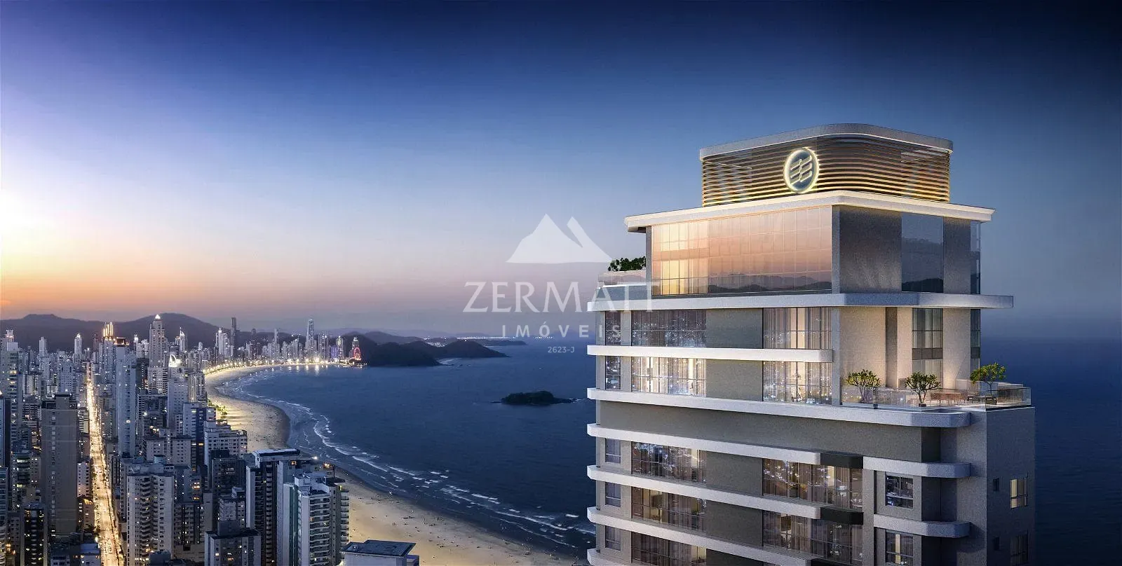 Apartamento com 4 dormitórios à venda, 182 m por R$ 6.429.222,54 - Centro - Balneário Camboriú/SC - foto 1