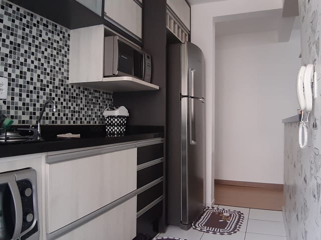 Apartamento com 55m² 2 quartos e 1 banheiro, à venda, no bairro Jardim Carvalho em Ponta Grossa