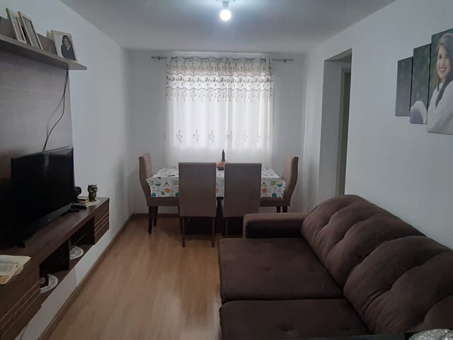 Apartamento com 55m² 2 quartos e 1 banheiro, à venda, no bairro Jardim Carvalho em Ponta Grossa