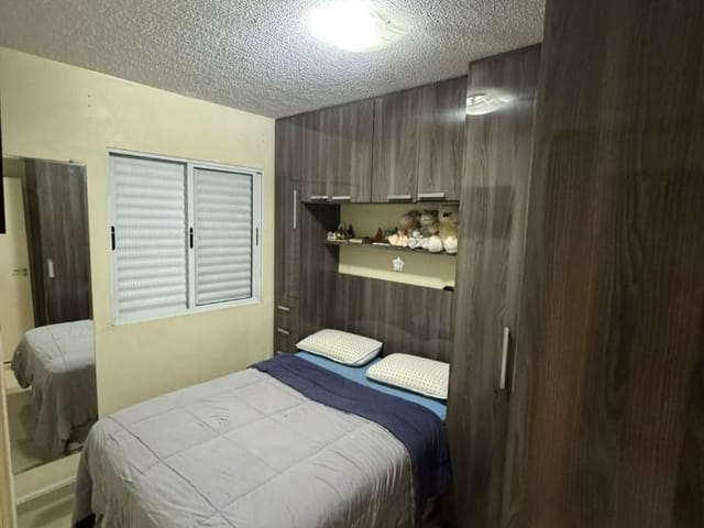 Apartamento com 45m² 2 quartos e 1 banheiro, à venda, no bairro Guarapiranga em São Paulo