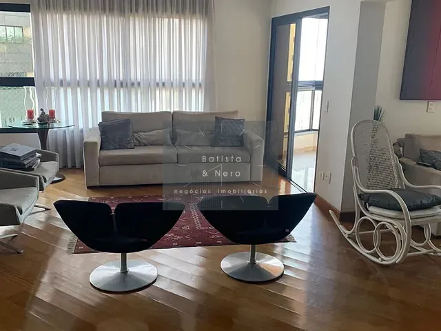 Apartamento com 215m² 3 quartos e 5 banheiros, à venda, no bairro Indianópolis em São Paulo