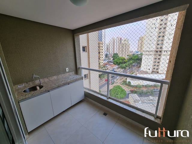 Apartamento 2 quartos e 3 banheiros, para alugar, no bairro Alto da Glória em Goiânia
