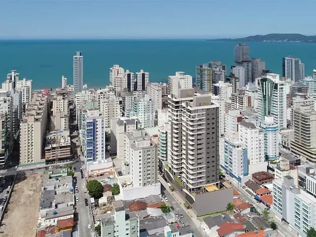 Apartamento 4 quartos e 3 banheiros, à venda, no bairro Meia Praia em Itapema