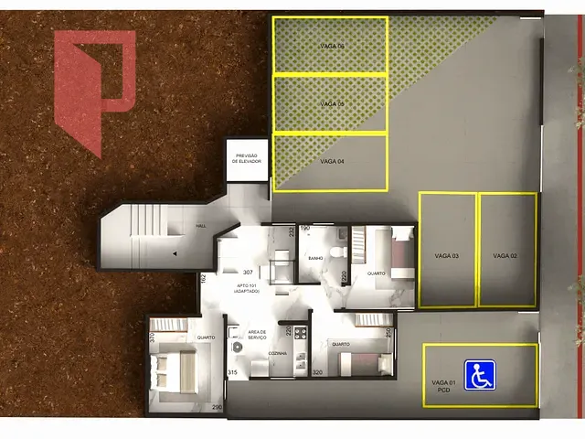 Apartamento com 87m² 3 quartos e 1 banheiro, à venda, no bairro Parque Xangri-Lá em Contagem