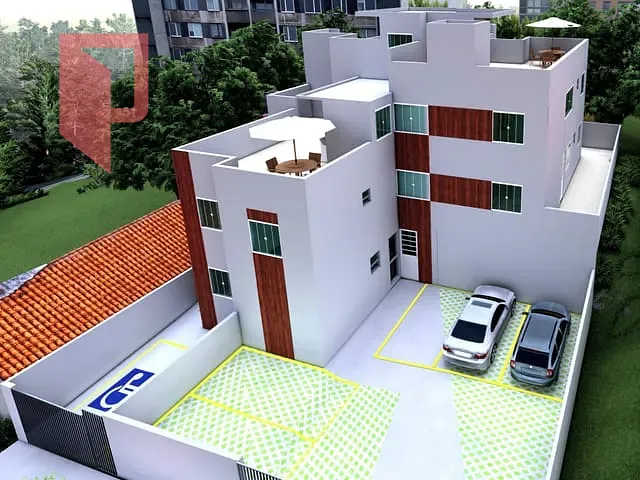 Apartamento com 87m² 3 quartos e 1 banheiro, à venda, no bairro Parque Xangri-Lá em Contagem