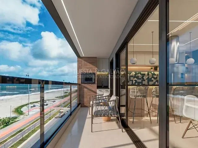 Apartamento com 141m² 3 quartos e 5 banheiros, à venda, no bairro Flamingo em Matinhos