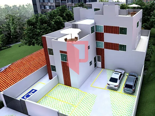 Apartamento com 138m² 3 quartos e 1 banheiro, à venda, no bairro Parque Xangri-Lá em Contagem