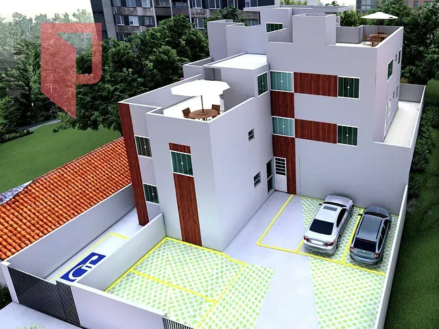 Apartamento com 138m² 3 quartos e 1 banheiro, à venda, no bairro Parque Xangri-Lá em Contagem