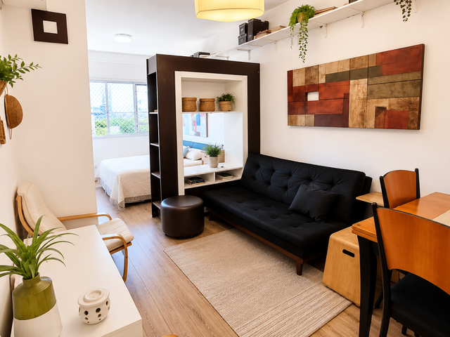Apartamento com 56m² 1 quarto e 1 banheiro, à venda, no bairro Consolação em São Paulo