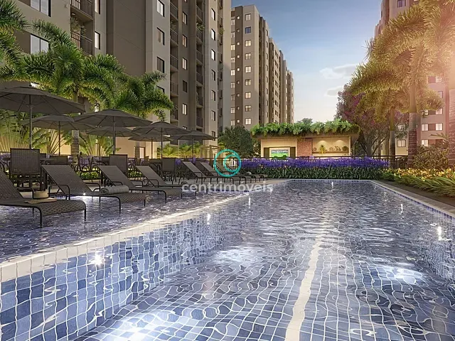 Apartamento com 37m² 2 quartos e 1 banheiro, à venda, no bairro Barra da Tijuca em Rio de Janeiro