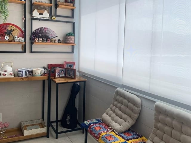 Apartamento 1 quarto e 1 banheiro, à venda, no bairro Vila Mogilar em Mogi das Cruzes