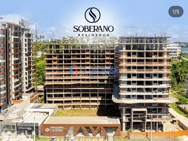 Apartamento 3 quartos e 2 banheiros, à venda, no bairro Jardim Atlântico em Ilhéus
