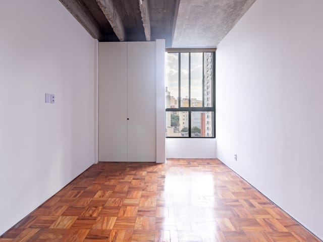 Apartamento 1 quarto e 1 banheiro, para alugar, no bairro República em São Paulo