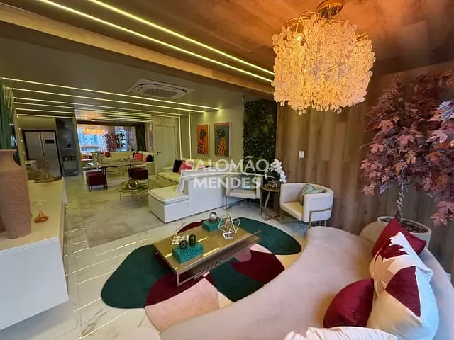 Apartamento 3 quartos e 5 banheiros, à venda, no bairro Nazaré em Belém