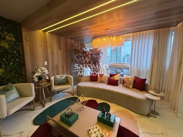 Apartamento 3 quartos e 5 banheiros, à venda, no bairro Nazaré em Belém